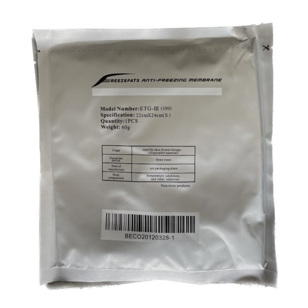 Membranes de Cryo - Taille L - Lot de 10 pièces